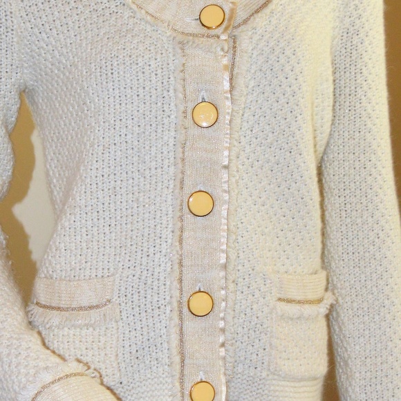 Boston Proper Design Sample Chic Sweater Cardigan - Picture 2 of 5